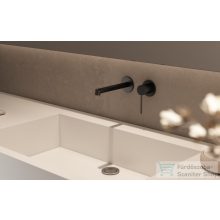   AREZZO design PALMFIELD fali mosdócsaptelep, gun metal AR-1103GM