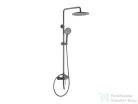 BEMUTATÓTERMI AREZZO design PALMFIELD zuhanyrendszer, gun metal AR-1105GM