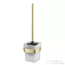   AREZZO design Mono fali wc kefe tartó, szálcsiszolt arany AR-120061BG