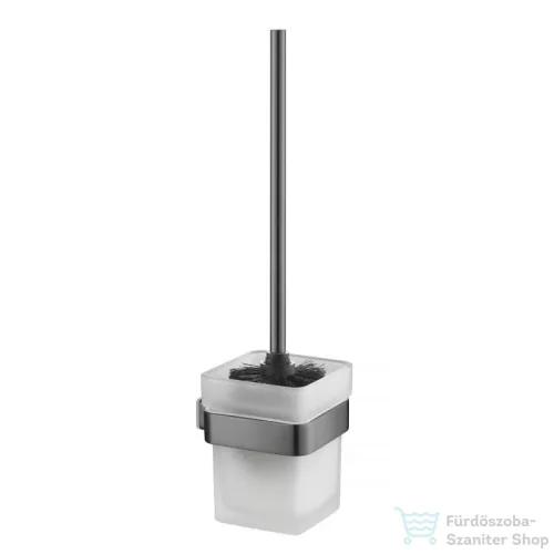 AREZZO design Mono fali wc kefe tartó, gun metal AR-120061GM