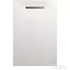   AREZZO design SOLIDSoft zuhanytálca 120x90 cm, FEHÉR, egyenes lefolyóval (2 doboz)  AR-12090LINW