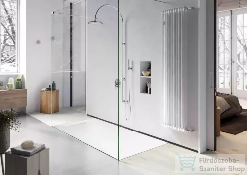 AREZZO design SOLIDSoft zuhanytálca 120x90 cm, FEHÉR, egyenes lefolyóval (2 doboz)  AR-12090LINW