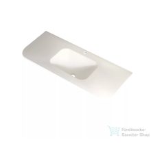  Arezzo Design SIERRA 120x46 cm-es, beépíthető mosdó, matt fehér AR-1415120W