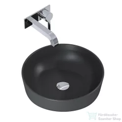  AREZZO design pultra ültethető mosdó LORCA 42x42 matt antracit AR-145007