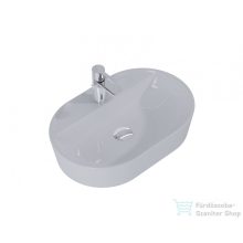   AREZZO design pultra ültethető mosdó BABETTE 62X43 matt szürke