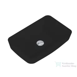   AREZZO design pultra ültethető mosdó NOMIA 50x39, matt fekete