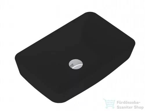 AREZZO design pultra ültethető mosdó NOMIA 50x39, matt fekete