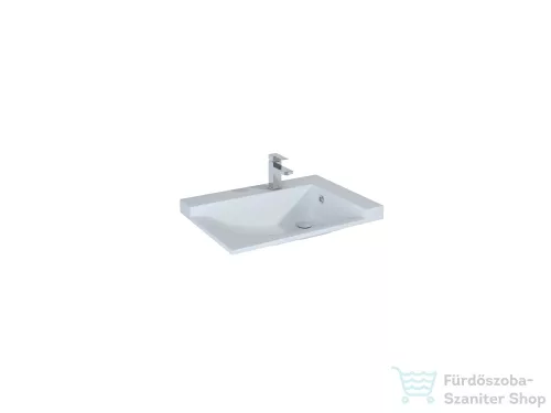 AREZZO design 70 cm-es Metis akril mosdó, matt fehér