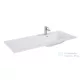AREZZO design Skappa 120 cm-es mosdó, jobbos AR-145925