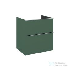   AREZZO design MONTEREY 60 cm-es alsószekrény 2 fiókkal matt zöld színben, szifonkivágás nélkül AR-145965