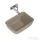 AREZZO design pultra ültethető mosdó RENI 46x33, matt beige AR-146027