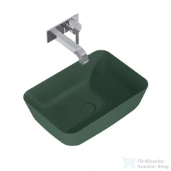   AREZZO design pultra ültethető mosdó RENI 46x33, matt zöld AR-146028