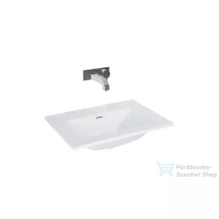   AREZZO design Skappa 60 cm-es mosdó, csaplyuk nélkül, fehér AR-146031
