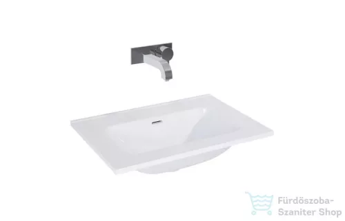 AREZZO design Skappa 60 cm-es mosdó, csaplyuk nélkül, fehér AR-146031