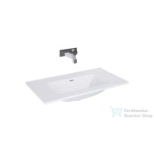   AREZZO design Skappa 80 cm-es mosdó, csaplyuk nélkül, fehér AR-146032