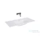 AREZZO design Skappa 100 cm-es mosdó, csaplyuk nélkül, fehér AR-146033