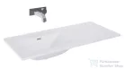 AREZZO design Skappa 100 cm-es mosdó, csaplyuk nélkül, balos, fehér AR-146036