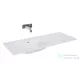 AREZZO design Skappa 120 cm-es  mosdó, csaplyuk nélkül, balos, fehér AR-146038