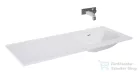 AREZZO design Skappa 120 cm-es mosdó (60+60), csaplyuk nélkül, jobbos, fehér AR-146039