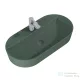 AREZZO design pultra ültethető mosdó BABETTE 82X41 cm, matt zöld AR-146046