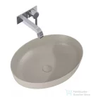 AREZZO design Rika pultra ültethető mosdó 52x40 cm, matt bézs AR-146048