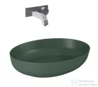 AREZZO design pultra ültethető mosdó RIKA 52x40 cm, matt zöld AR-146049