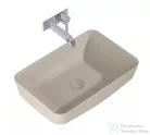 AREZZO design Nomia pultra ültethető mosdó 50x39 cm, matt bézs AR-146051