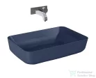 AREZZO design pultra ültethető mosdó NOMIA 50x39 cm, matt kék AR-146053