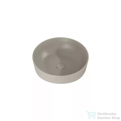 AREZZO design LORCA 42x42 cm pultra ültethető mosdó, matt bézs AR-146054