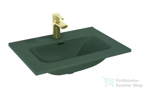 AREZZO design SKAPPA 60 cm-es mosdó, matt zöld AR-146058