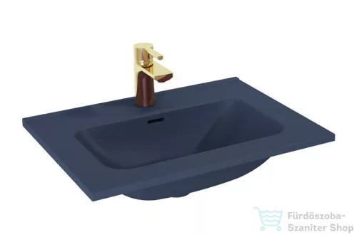 AREZZO design SKAPPA 60 cm-es mosdó, matt kék AR-146059