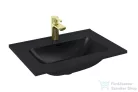AREZZO design SKAPPA 60 cm-es mosdó, matt fekete AR-146060