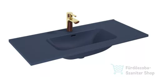 AREZZO design SKAPPA 100 cm-es mosdó, matt kék AR-146069