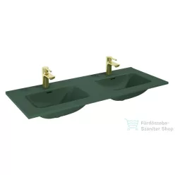   AREZZO design SKAPPA 120 cm-es dupla mosdó, matt zöld AR-146073