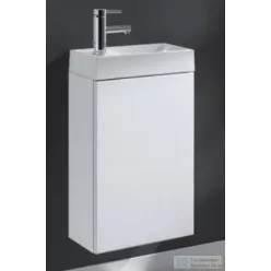   Arezzo design Mini 40 1 ajtós fehér (alsószekrény + mosdó) AR-163068