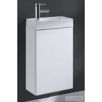   Arezzo design Mini 40 1 ajtós fehér (alsószekrény + mosdó) AR-163068