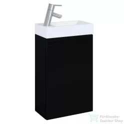   Arezzo design MINI 40 1 ajtós (alsószekrény + mosdó), mf fekete AR-163070