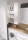 AREZZO design univerzális 60 cm-es felső szekrény 2 ajtós , magasfényű fehér AR-165569