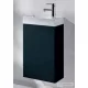 Arezzo design Mini 40 1 ajtós Anthracit (alsószekrény + mosdó) AR-166042