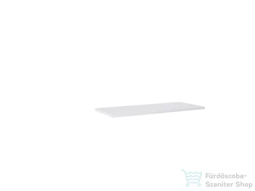 AREZZO design 120x49,4x2,8 cm mosdópult, Mf. Fehér színben