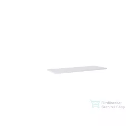   AREZZO design 140(90+50)x49,4x2,8 cm mosdópult, Mf. Fehér színben