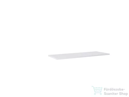 AREZZO design 140(90+50)x49,4x2,8 cm mosdópult, Mf. Fehér színben