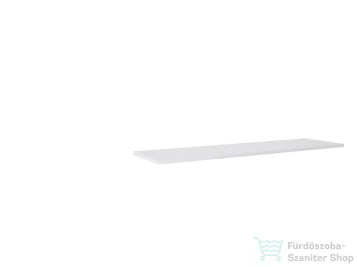 AREZZO design 190x49,4x2,8 cm mosdópult, Mf. Fehér színben