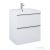 AREZZO design Monterey 60cm-es alsószekrény 2 fiókkal magasfényű fehér, szifonkivágással AR-167077