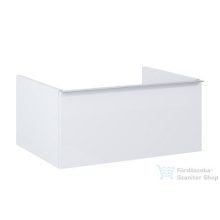   AREZZO design Monterey 60cm-es alsószekrény 1 fiókkal, szifonkivágás nélkül, magasfényű fehér AR-167087