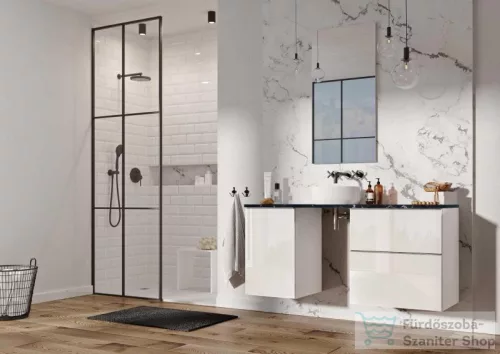 AREZZO design Monterey 60cm-es alsószekrény 2 fiókkal magasfényű fehér AR-167089