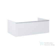   AREZZO design Monterey 80cm-es alsószekrény 1 fiókkal, szifonkivágás nélkül, magasfényű fehér AR-167091