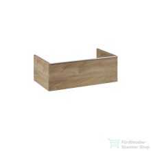  AREZZO design Monterey 80 cm-es alsószekrény 1 fiókkal, Canela tölgy színben, szifonkivágás nélkül