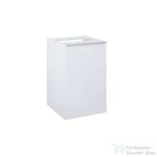  AREZZO design Monterey 40cm-es oldalszekrény szennyeskosárral 1 ajtóval Mf. Fehér színben