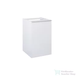   AREZZO design Monterey 40cm-es oldalszekrény szennyeskosárral 1 ajtóval Mf. Fehér színben